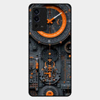 Mechanical Timepiece Glass Phone Cover Oppo A55