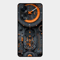Mechanical Timepiece Glass Phone Cover Oppo A58