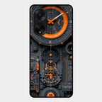 Mechanical Timepiece Glass Phone Cover Oppo F23 5G