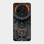 Mechanical Timepiece Glass Phone Cover Oppo F27 Pro Plus 5G