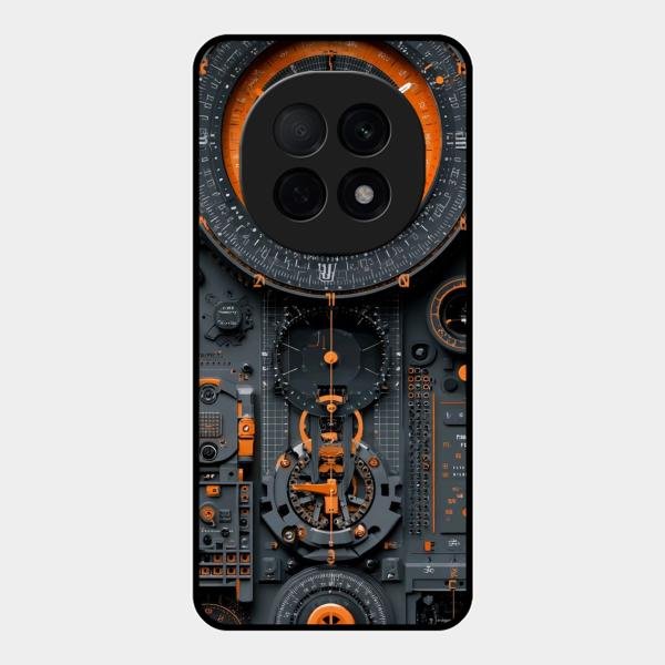Mechanical Timepiece Glass Phone Cover Oppo F29 Pro 5G