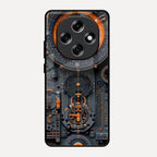 Mechanical Timepiece Glass Phone Cover Oppo F31 Pro 5G