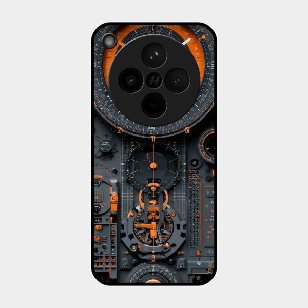Mechanical Timepiece Glass Phone Cover Oppo Find X8 5G