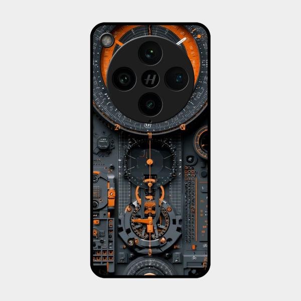 Mechanical Timepiece Glass Phone Cover Oppo Find X8 Pro 5G