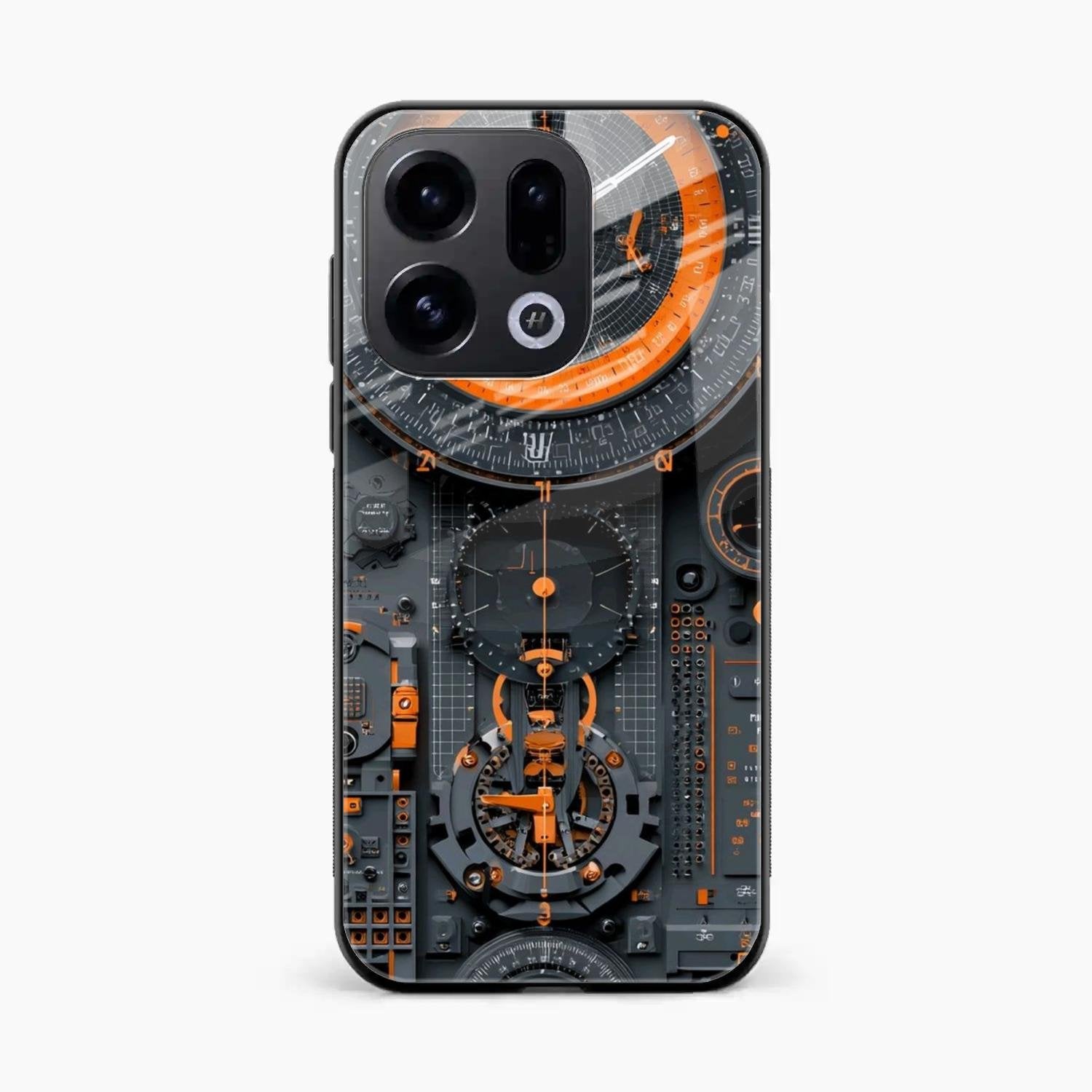 Mechanical Timepiece Glass Phone Cover Oppo Find X9 5G