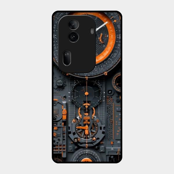 Mechanical Timepiece Glass Phone Cover Oppo Reno 11 Pro 5G