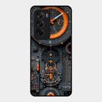 Mechanical Timepiece Glass Phone Cover Oppo Reno 12 5G