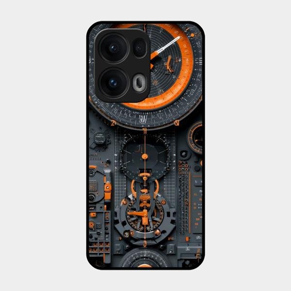 Mechanical Timepiece Glass Phone Cover Oppo Reno 13 Pro 5G
