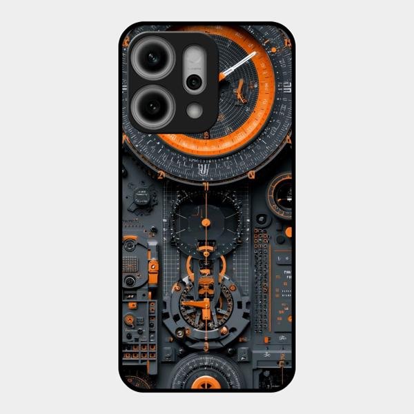 Mechanical Timepiece Glass Phone Cover Oppo Reno 14 Pro 5G