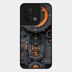 Mechanical Timepiece Glass Phone Cover Oppo Reno 8 5G