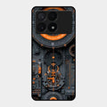 Mechanical Timepiece Glass Phone Cover Poco X6 Pro 5G