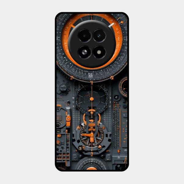 Mechanical Timepiece Glass Phone Cover Realme 13 5G