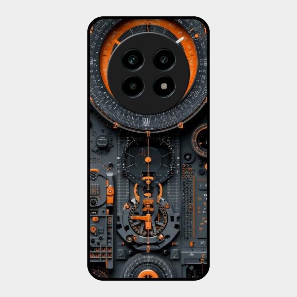 Mechanical Timepiece Glass Phone Cover Realme 14 Pro Lite 5G