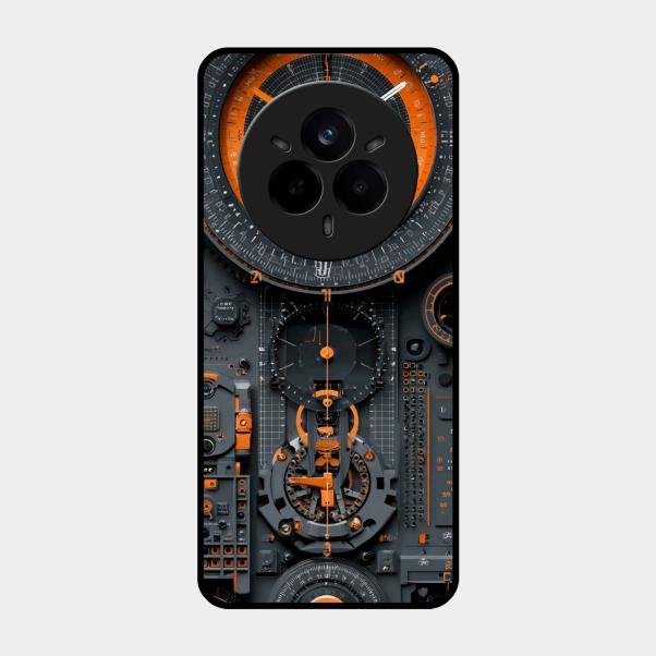 Mechanical Timepiece Glass Phone Cover Realme 14 Pro Plus 5G