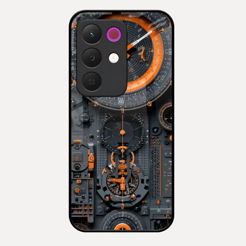 Mechanical Timepiece Glass Phone Cover Realme 15X 5G