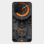 Mechanical Timepiece Glass Phone Cover Realme 9I 5G