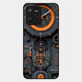Mechanical Timepiece Glass Phone Cover Realme C35