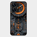 Mechanical Timepiece Glass Phone Cover Realme C55