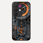 Mechanical Timepiece Glass Phone Cover Realme C85 5G