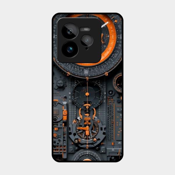 Mechanical Timepiece Glass Phone Cover Realme Gt 7 Pro