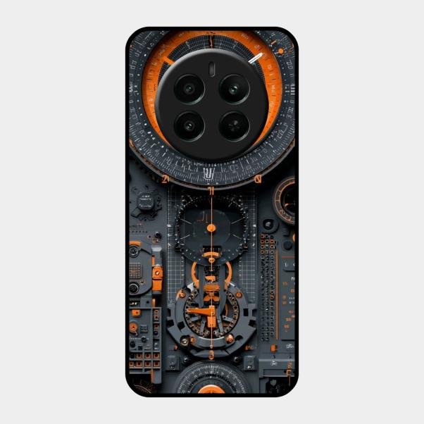 Mechanical Timepiece Glass Phone Cover Realme P1 5G