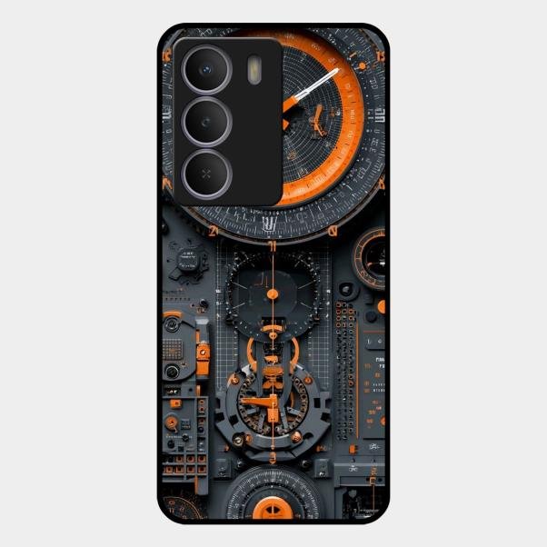 Mechanical Timepiece Glass Phone Cover Realme P3 Lite 5G