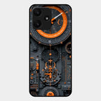 Mechanical Timepiece Glass Phone Cover Redmi 12 5G