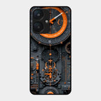Mechanical Timepiece Glass Phone Cover Redmi 13C 5G