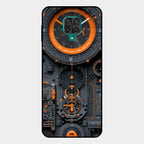 Mechanical Timepiece Glass Phone Cover Redmi Note 10 Lite
