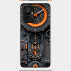Mechanical Timepiece Glass Phone Cover Redmi Note 10 Pro