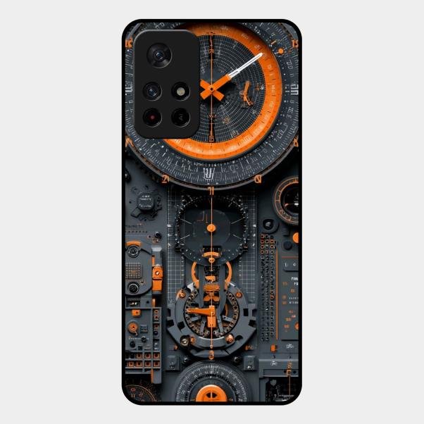 Mechanical Timepiece Glass Phone Cover Redmi Note 11T 5G