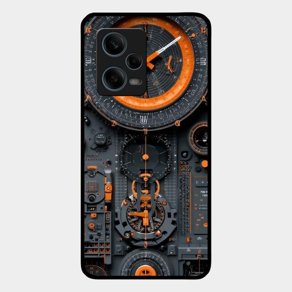 Mechanical Timepiece Glass Phone Cover Redmi Note 12 Pro 5G