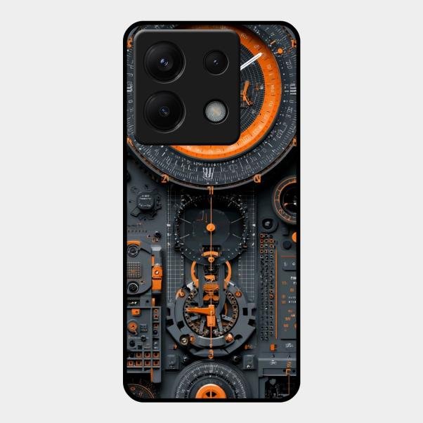 Mechanical Timepiece Glass Phone Cover Redmi Note 13 Pro 5G
