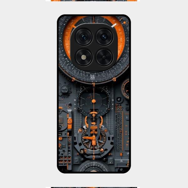 Mechanical Timepiece Glass Phone Cover Redmi Note 14 Pro 5G