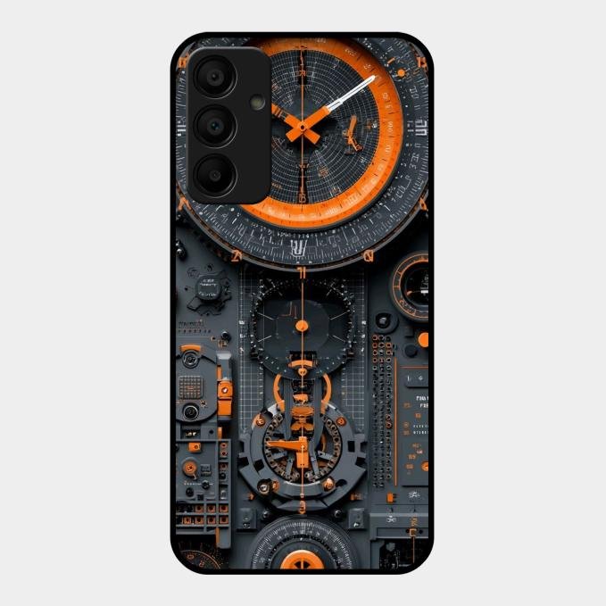 Mechanical Timepiece Glass Phone Cover Samsung Galaxy A15 5G