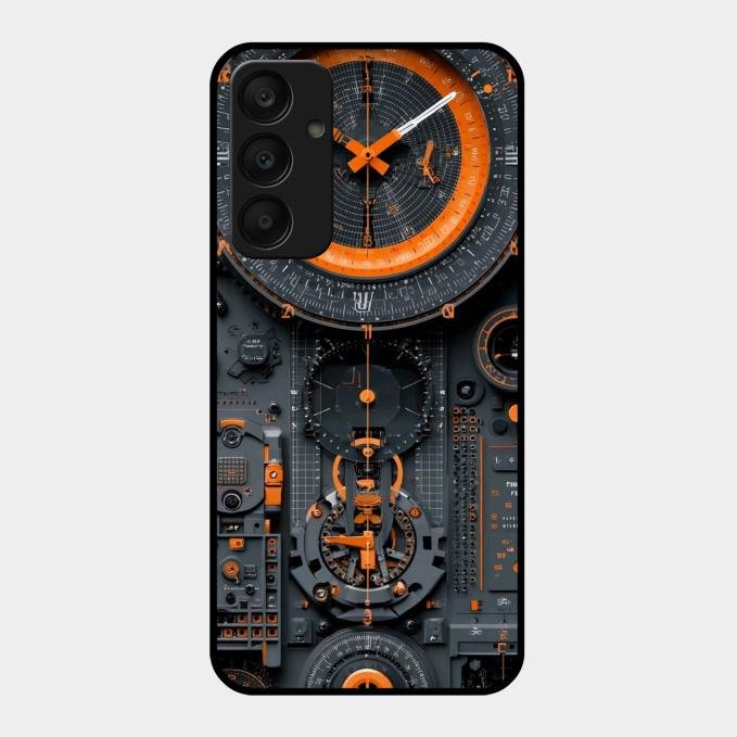 Mechanical Timepiece Glass Phone Cover Samsung Galaxy A25 5G