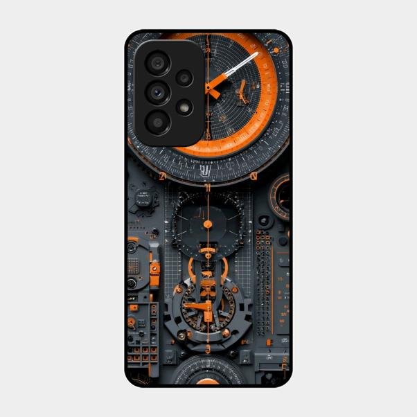Mechanical Timepiece Glass Phone Cover Samsung Galaxy A53 5G