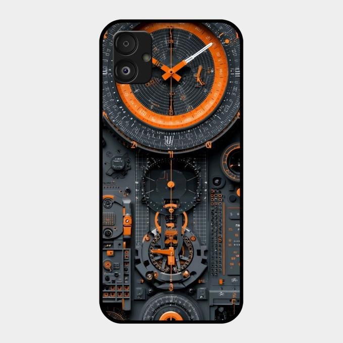 Mechanical Timepiece Glass Phone Cover Samsung Galaxy F14 5G