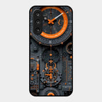 Mechanical Timepiece Glass Phone Cover Samsung Galaxy F36 5G
