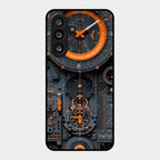 Mechanical Timepiece Glass Phone Cover Samsung Galaxy F55 5G