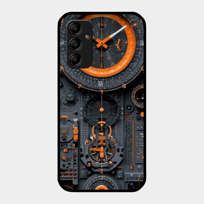 Mechanical Timepiece Glass Phone Cover Samsung Galaxy M14 5G