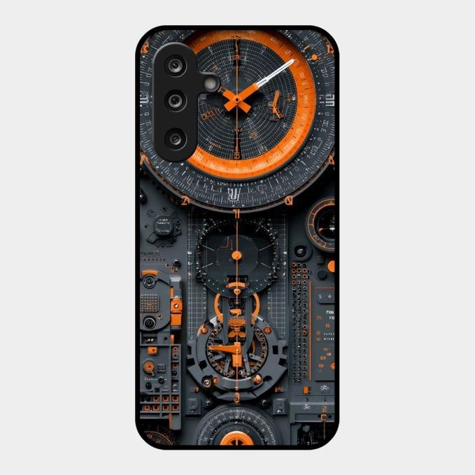 Mechanical Timepiece Glass Phone Cover Samsung Galaxy M16 5G