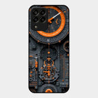 Mechanical Timepiece Glass Phone Cover Samsung Galaxy M33 5G