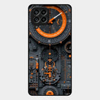 Mechanical Timepiece Glass Phone Cover Samsung Galaxy M53 5G