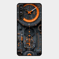 Mechanical Timepiece Glass Phone Cover Samsung Galaxy M55 5G