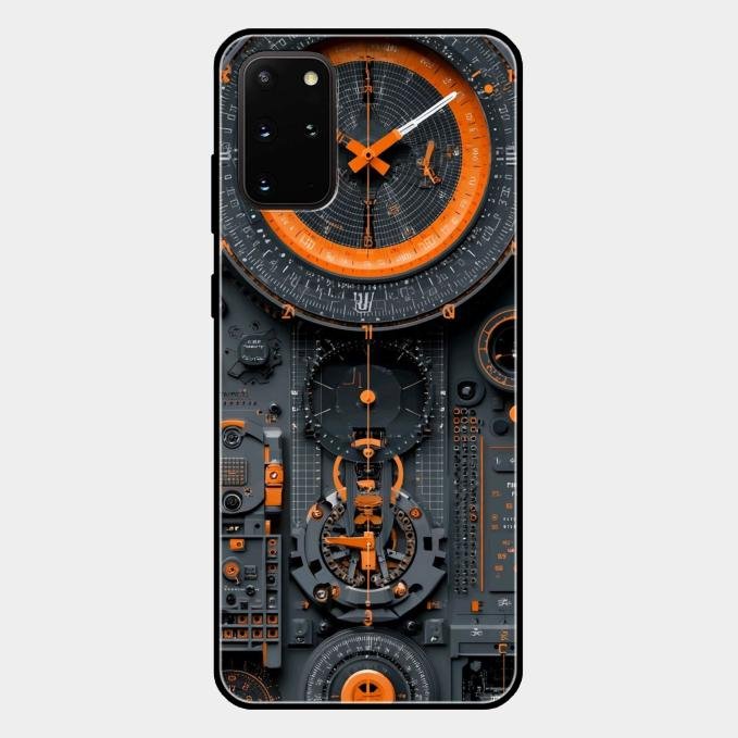 Mechanical Timepiece Glass Phone Cover Samsung Galaxy S20 Plus