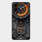 Mechanical Timepiece Glass Phone Cover Samsung Galaxy S25 Edge 5G