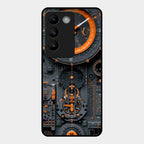 Mechanical Timepiece Glass Phone Cover Vivo T3 5G