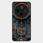 Mechanical Timepiece Glass Phone Cover Vivo T4 5G