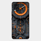 Mechanical Timepiece Glass Phone Cover Vivo V20 2021